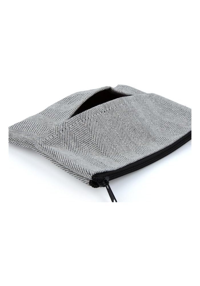 Flat Pouch | Gray | Travel & Storage Bag for Cosmetics, Accessories & Daily Essentials - Image 3